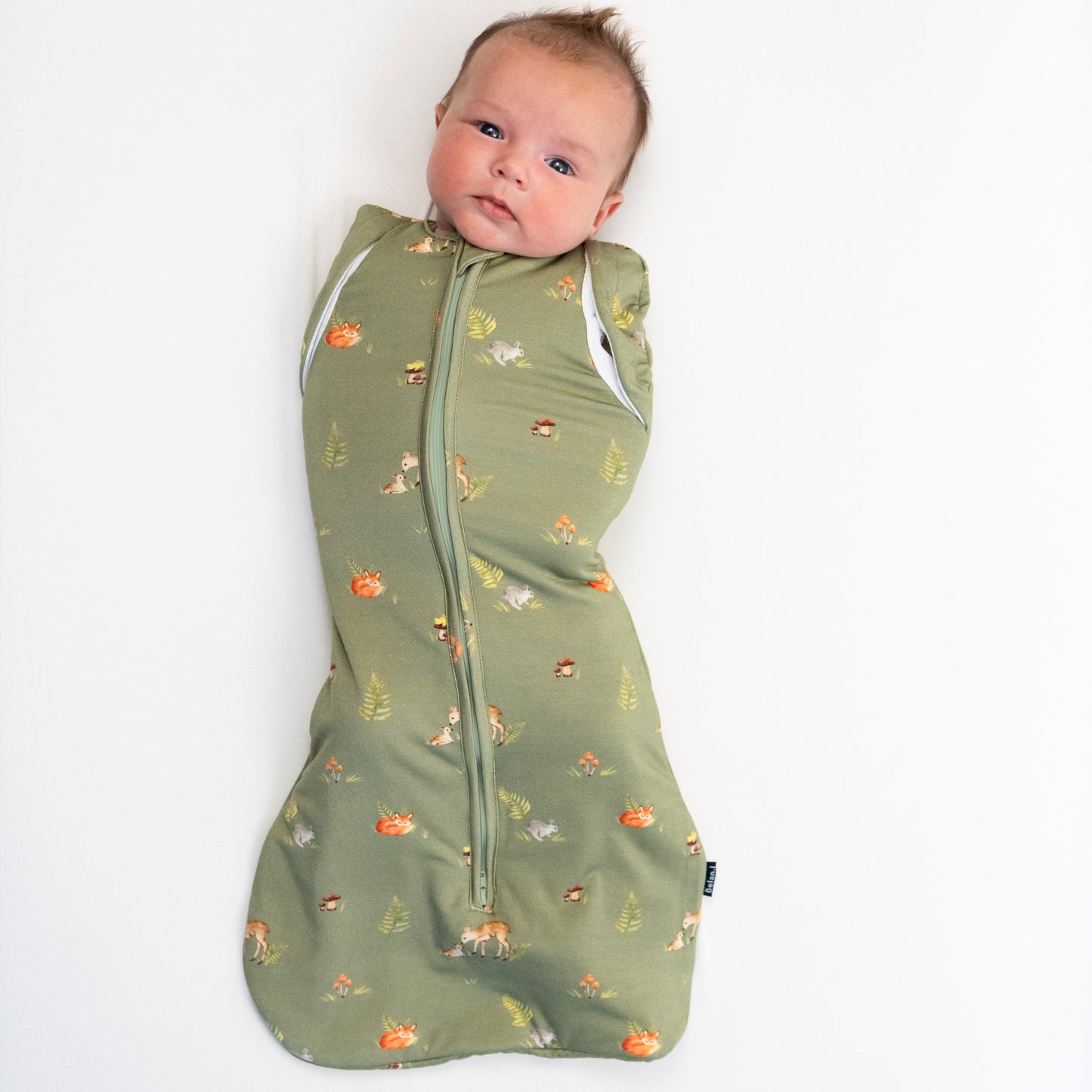 Belan J Convertible Swaddle Sack in Forest Friends