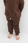 Mila & Co. Sweatshirt & Jogger Set in Mocha
