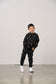 Little Bipsy Jogger in Lightning Bolt Black