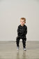 Little Bipsy Pullover in Black Lightning Bolt