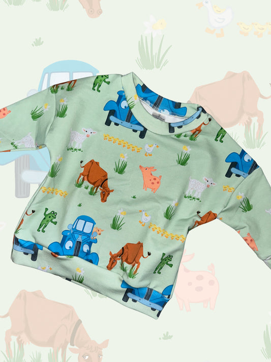 Reeses Little Pieces “Little Blue Truck” Crewneck