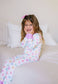 Ollie Jay 2 piece Bamboo Pajama Set in Candy Hearts