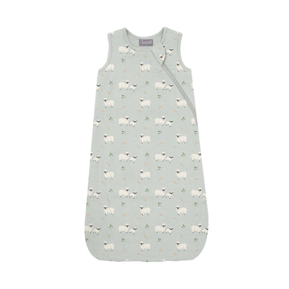 Coccoli Modal 1.5 Tog Sleep Sack in Sheep on Mercury