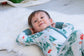 Belan J Footless Bamboo Sleeper in Frosty Floral