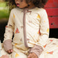 Belan J Foldover Cuff Footless Bamboo Sleeper in Hay Neighbour
