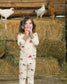 Belan J 2 Piece PJ Set in Hay Neighbour