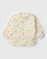 LouLou Lollipop Long Sleeve Bib in Safari