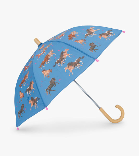 Hatley Kids Umbrella in Tinsel Horses