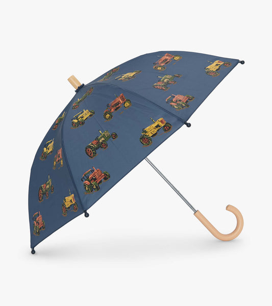 Hatley Kids Umbrella in Landscape Tractors