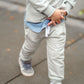 Swizz the Label Foundation Joggers in Heather Grey