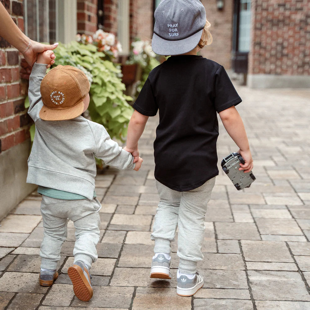 Swizz the Label Foundation Joggers in Heather Grey