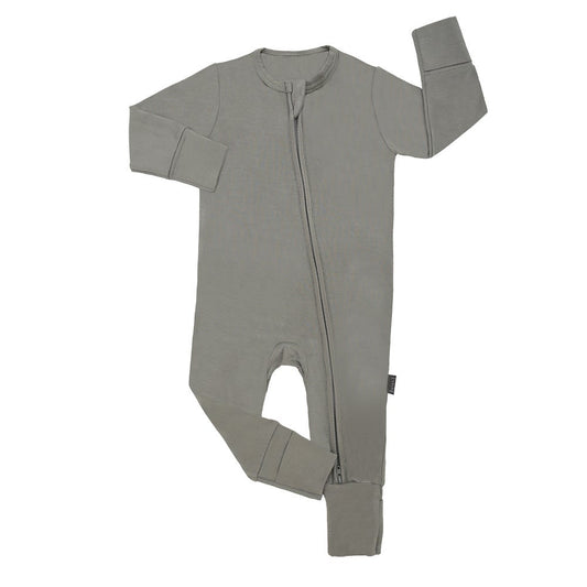 Belan J Foldover Cuff Footless Bamboo Sleeper in Moss