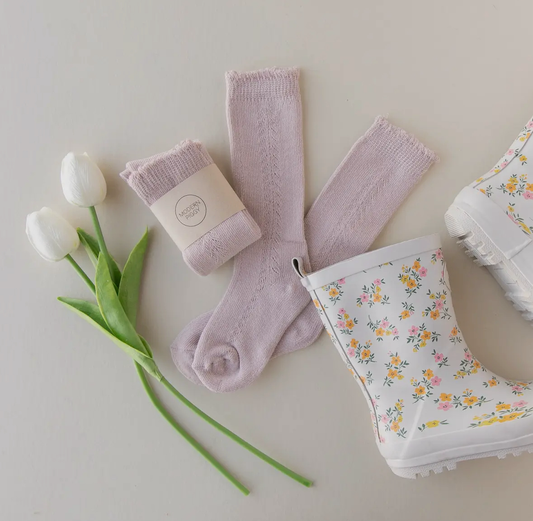 Modern Piggy High Rise Socks
