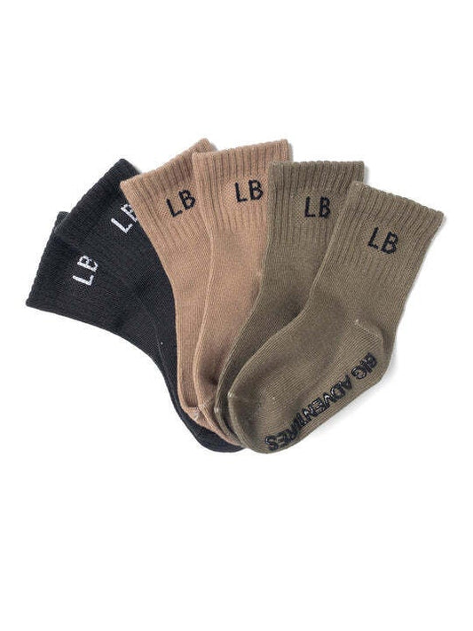 Little Bipsy 3 Pk Sock Sets