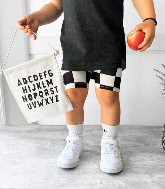 Cherrypick “Alphabet”  Hanging Sign in Black