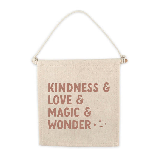 Cherrypick “Kindness Love Magic Wonder”  Hanging Sign
