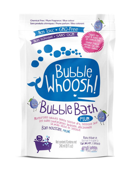 Bubble Woosh Bubble Bath in Plum