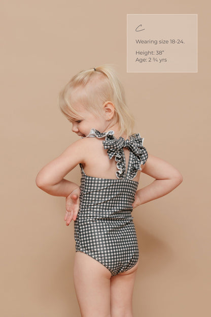 Imagine Perry - Ruffle Bow Swimsuit “The Amalfi”