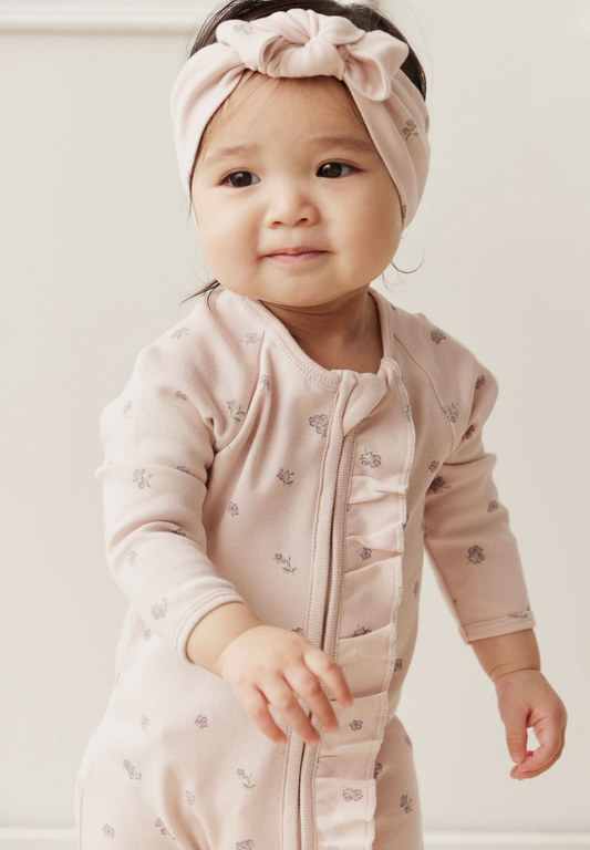 Jamie Kay Organic Cotton Meridith Onepiece in Meridith Violet