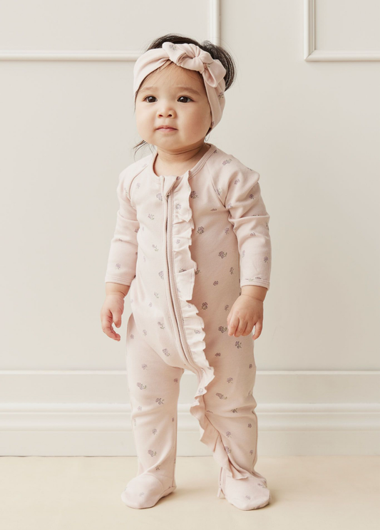 Jamie Kay Organic Cotton Meridith Onepiece in Meridith Violet