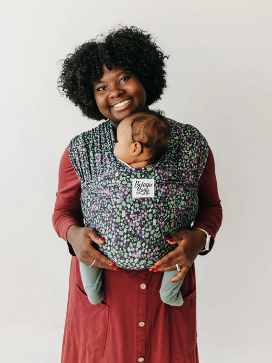 Beluga Baby Wrap Carrier in Dark Berries