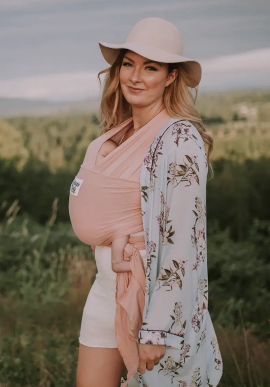 Beluga Baby Wrap Carrier in Lillian