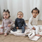 Pip + Phee Bamboo Footless Sleeper in Violet Meadow