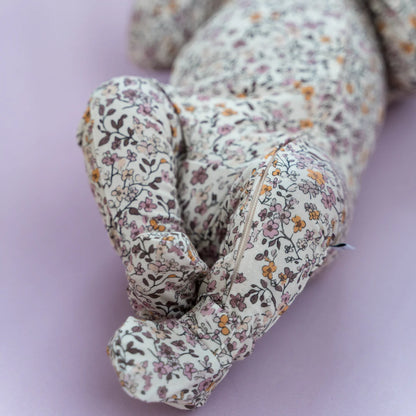 Pip + Phee Bamboo Footed Sleeper in Violet Meadow
