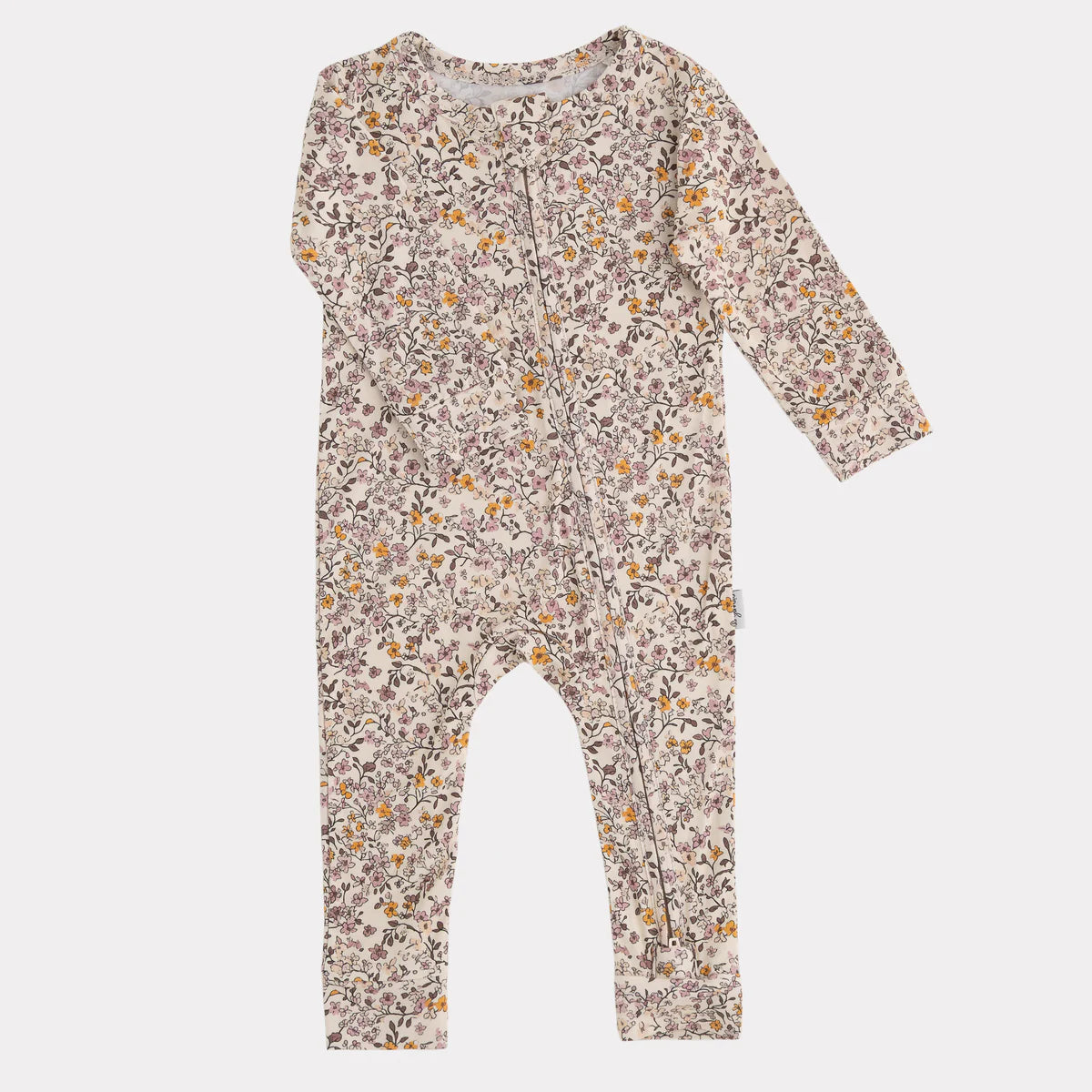 Pip + Phee Bamboo Footless Sleeper in Violet Meadow