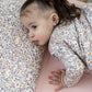 Pip + Phee Bamboo Footless Sleeper in Violet Meadow