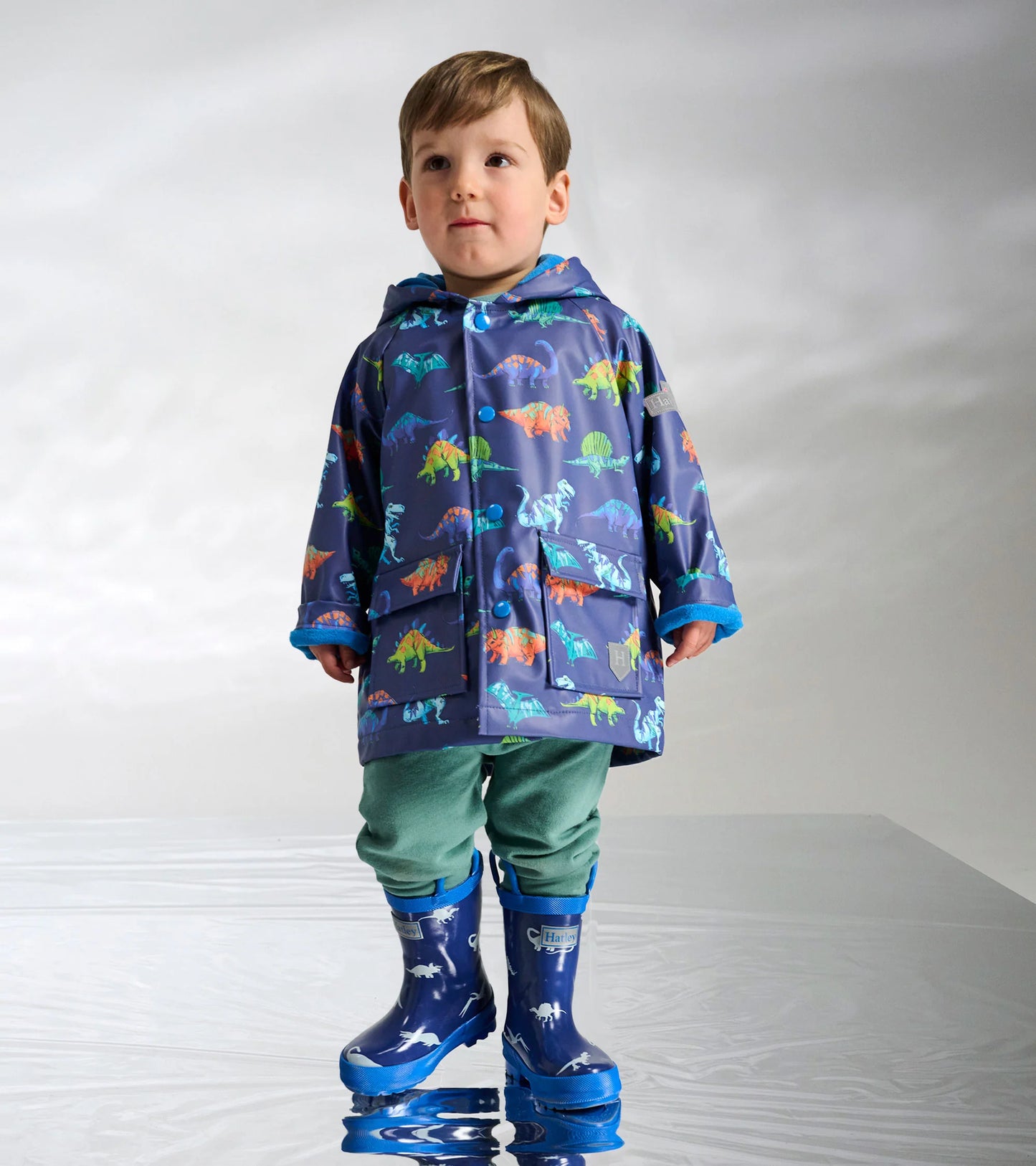 Hatley Rain Jacket in Dino Party