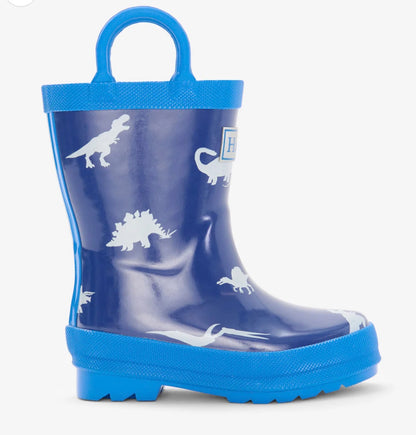 Hatley Rain Boot with Handles in Little Dinos