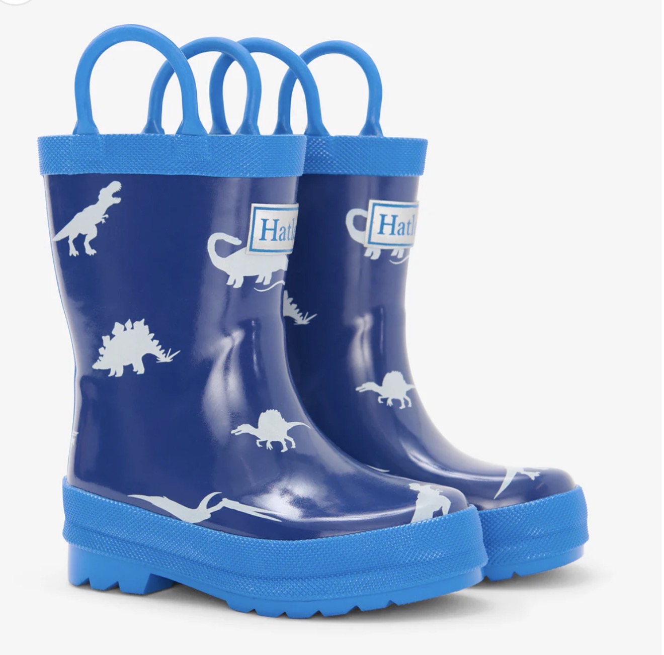 Hatley Rain Boot with Handles in Little Dinos