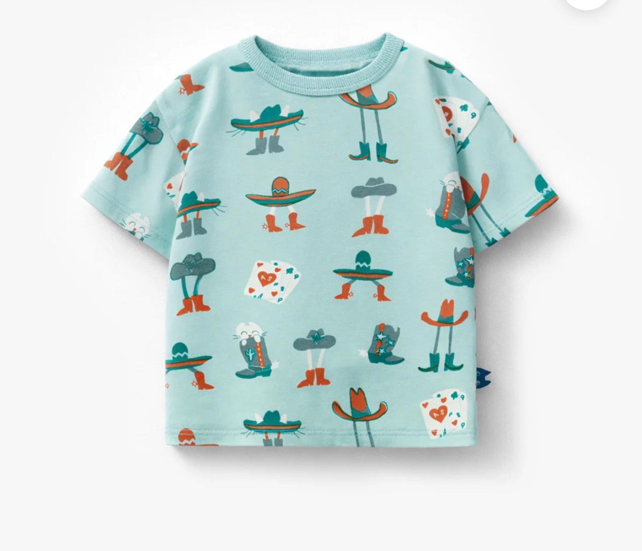 Souris Mini Western Print Tee