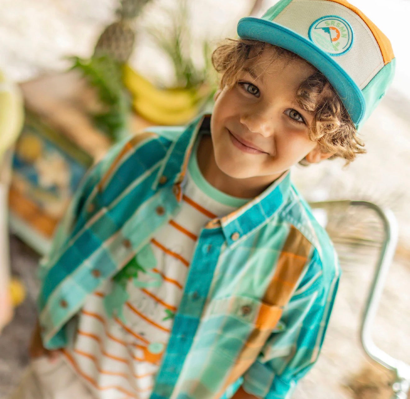 Souris Mini Colour Block Hat