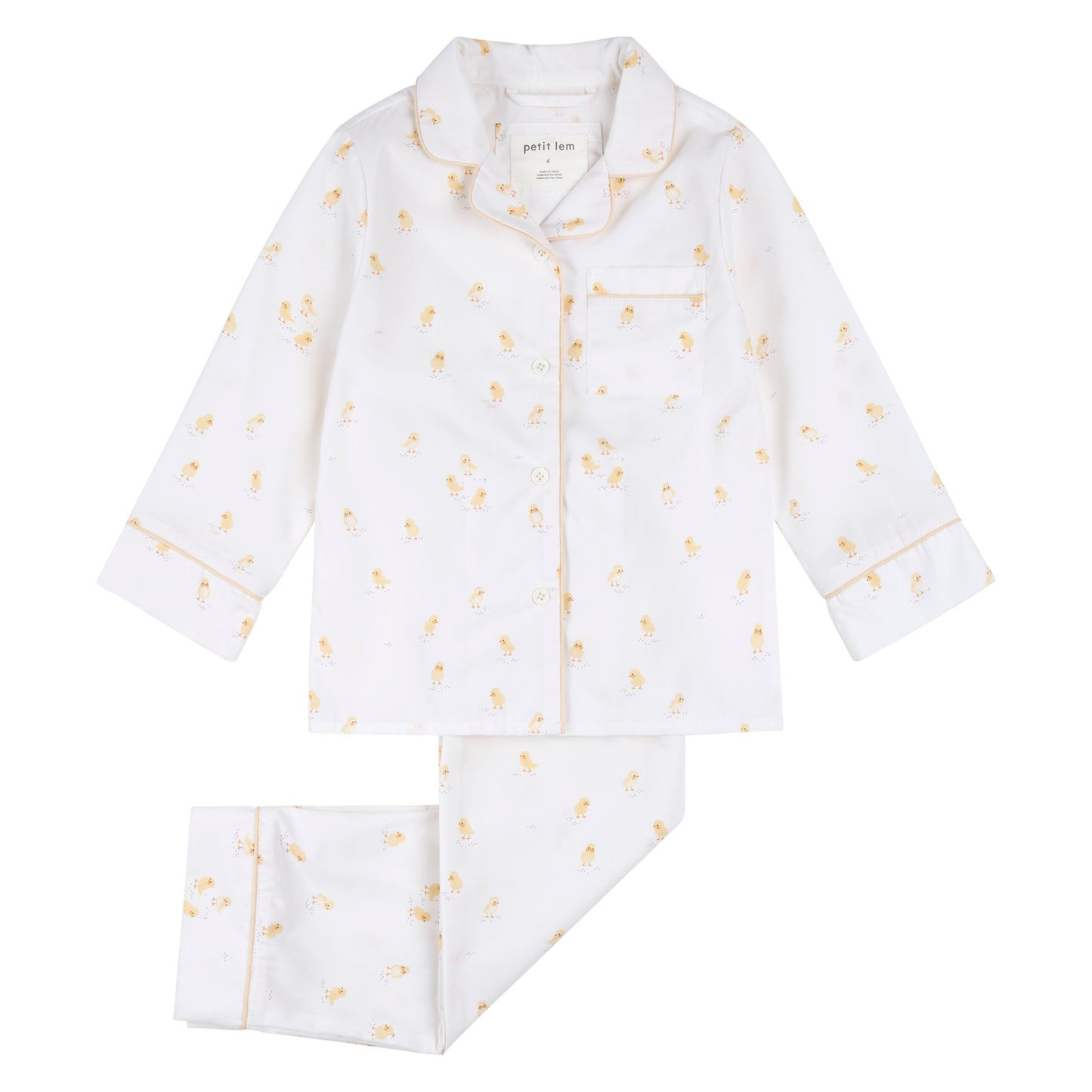 Petit Lem 2 Piece Classic Pj Set in Chicks