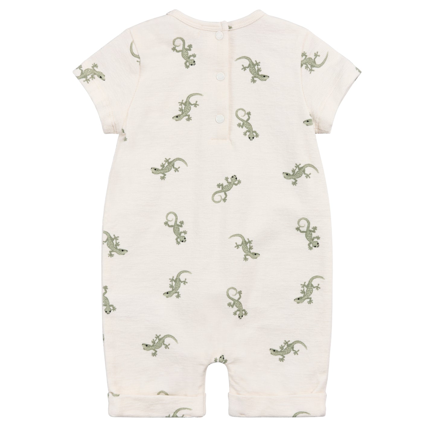 Miles the Label Terry Romper in Geckos