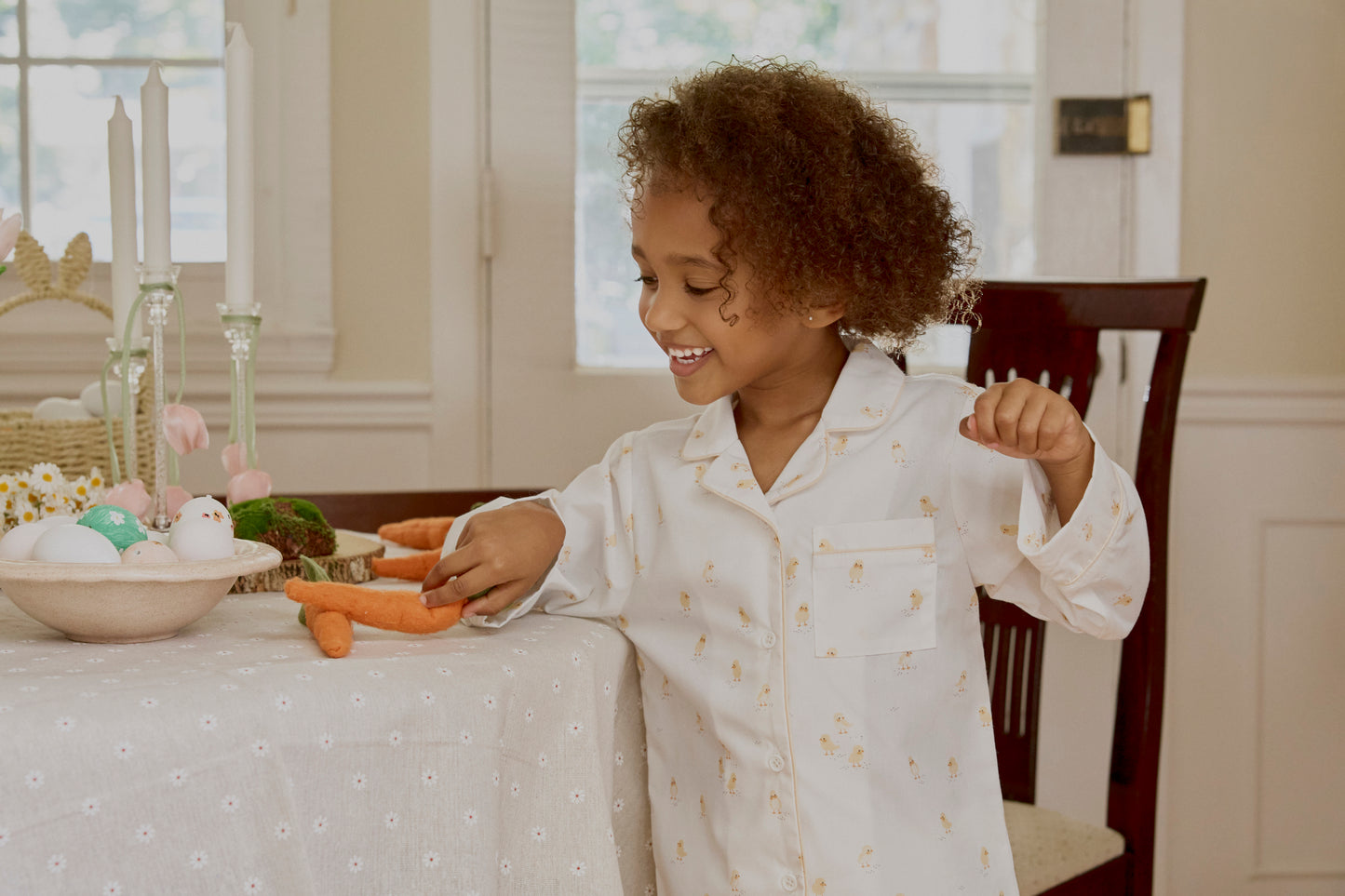 Petit Lem 2 Piece Classic Pj Set in Chicks