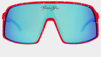 Binky Bro Monteverde Sunglasses in Wild Red