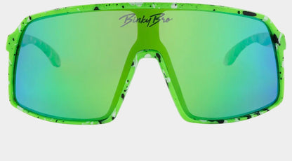 Binky Bro Monteverde Sunglasses in Electric Green
