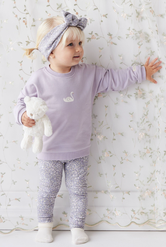 Jamie Kay Organic Cotton Bobbie Sweatshirt in Starling