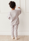 Jamie Kay Organic Cotton Morgan Track Pant in Annie Ditzy Violet Ice
