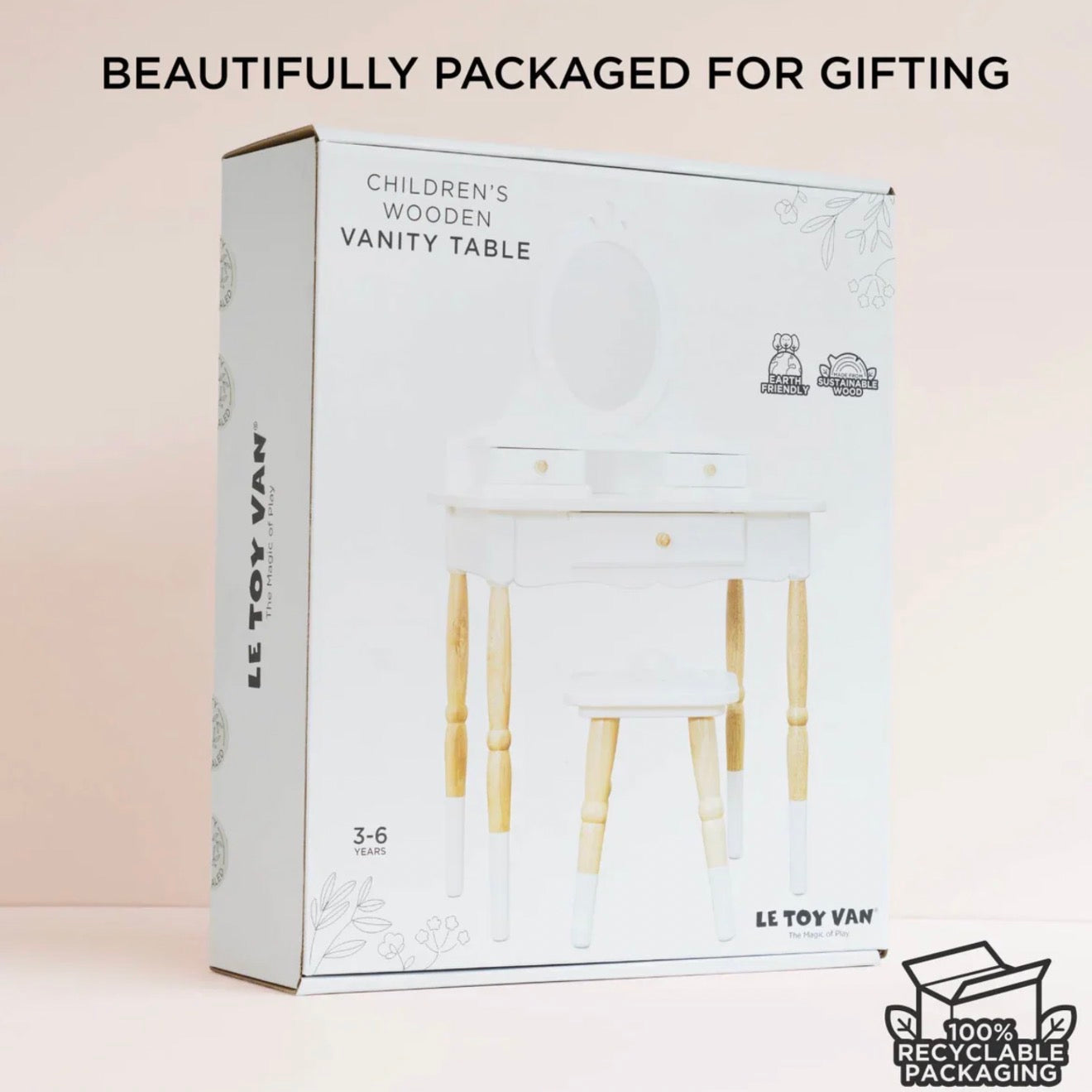 Le Toy Van Vanity Table and Stool Gift Set