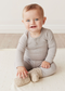 Organic Cotton Modal Legging in Icicle Marle