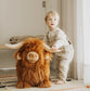 Wild & Soft Soft Bouncy Highland Cow