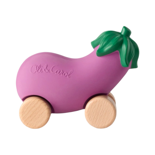 Oli & Carol Emma the Eggplant Baby Car