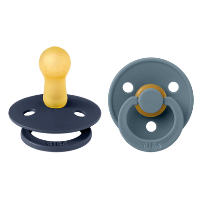 BIBS Original Colour Series Natural Latex Pacifiers