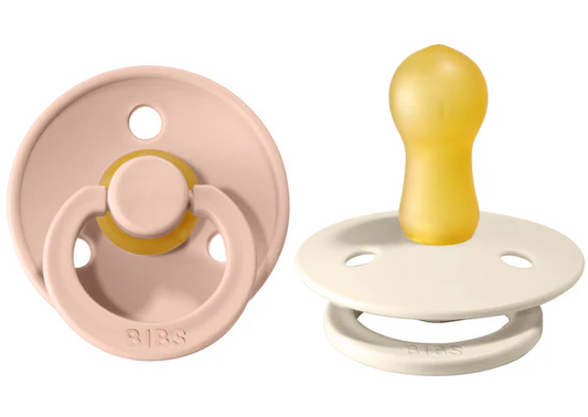 BIBS Original Colour Series Natural Latex Pacifiers