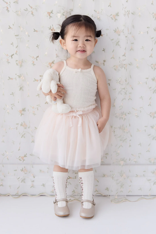 Jamie Kay Lana Tulle Skirt in Rosewater
