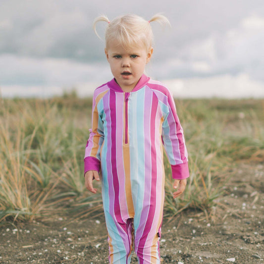 Honeysuckle Swim Sunsuit in Sorbae